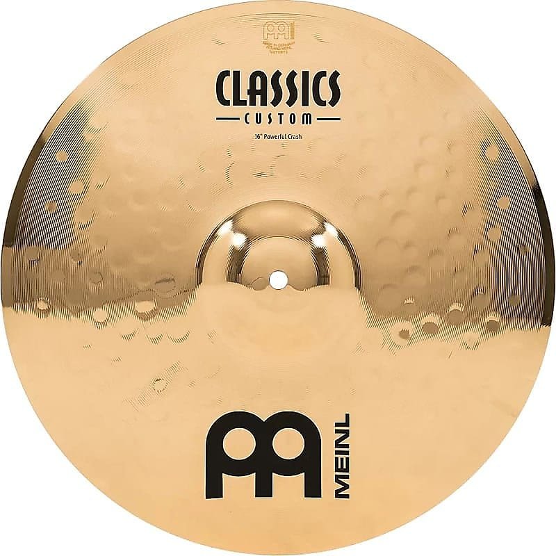 Meinl Classics Custom Brilliant CC16PC-B 16" Potente Crash